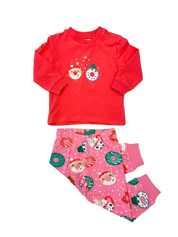 Ensemble pyjama beigne de Noel