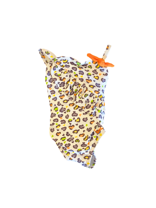 Maillot une pièce léopard
