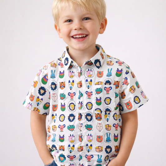Chemise Modèle Mes Amis les Animaux