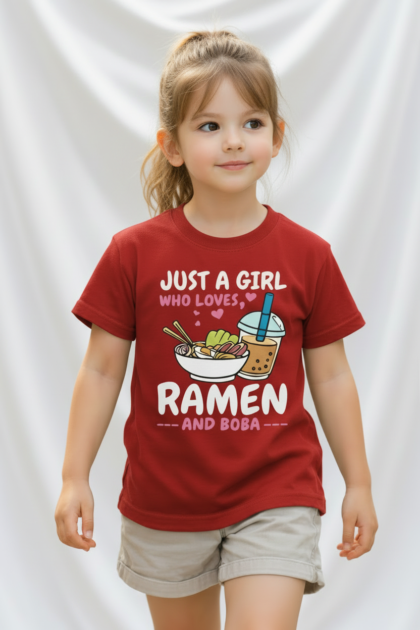T-shirt Ramen - Rouge