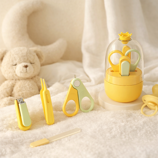 Set Soins des Ongle pour Bébé Moèle Royauté Jaune