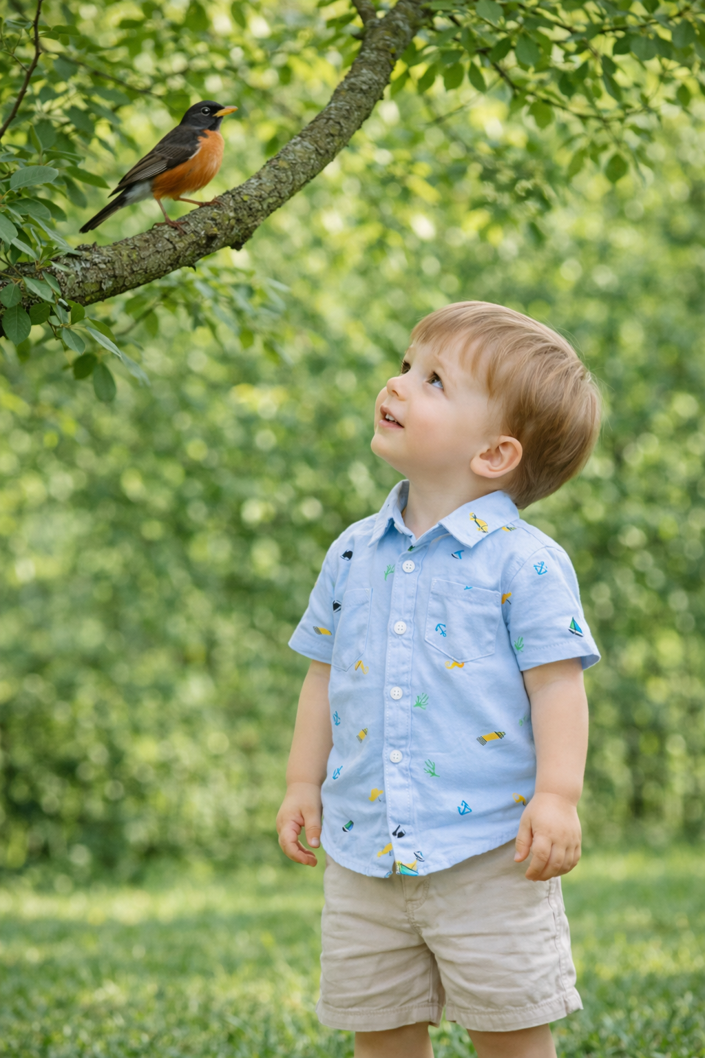Chemise Petit Voilier - Bleu