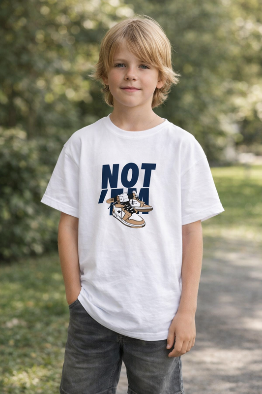 T-shirt Not - Blanc