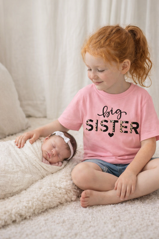 T-Shirt Grande Soeur - Rose
