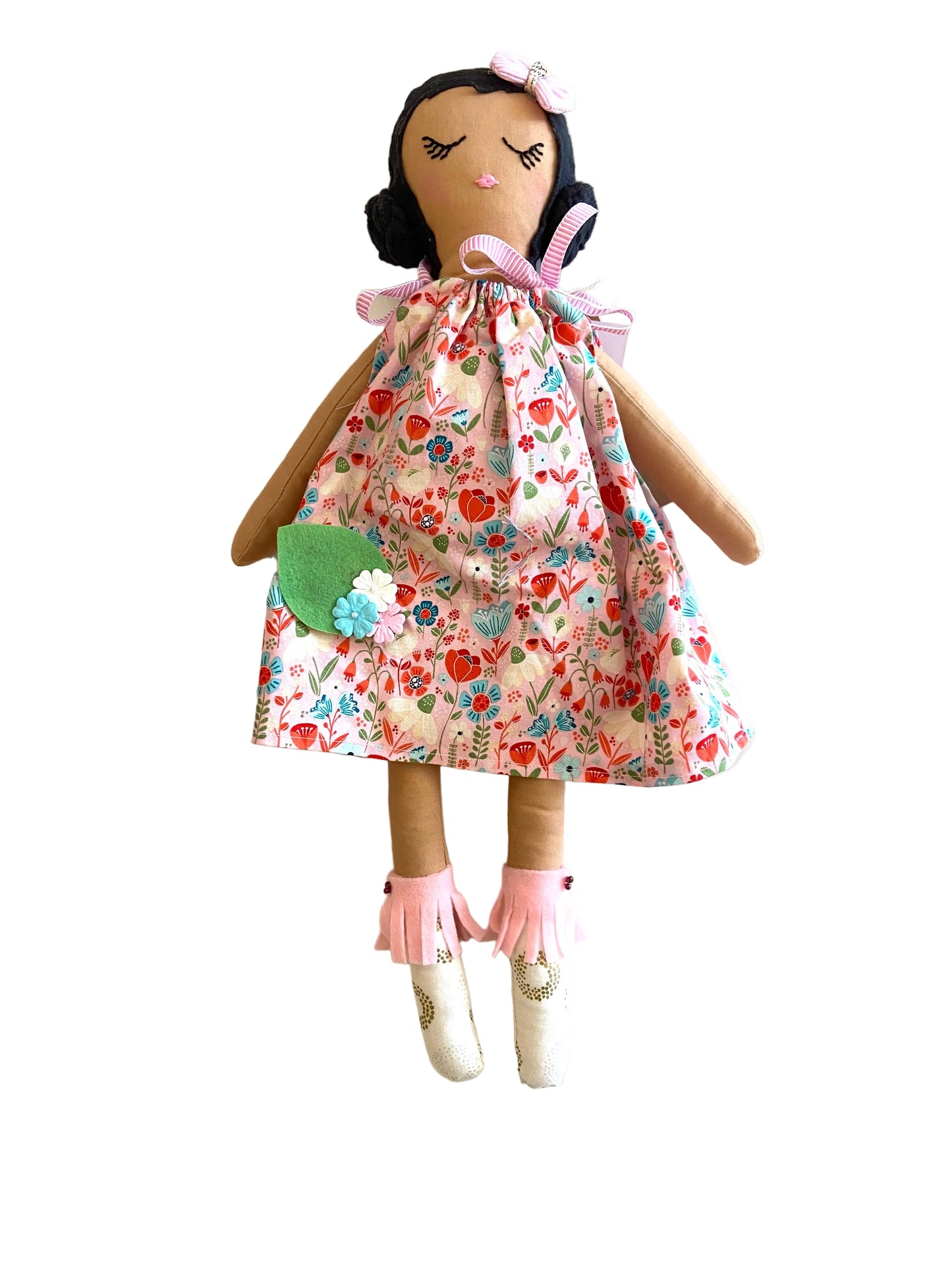Poupée en coton fait à la main - Jolï