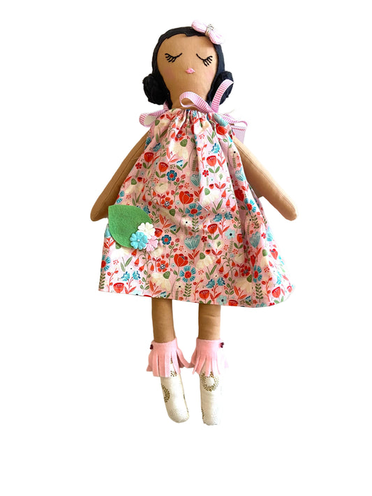 Poupée en coton fait à la main - Jolï