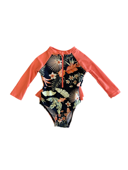 Maillot une pièce manche longue