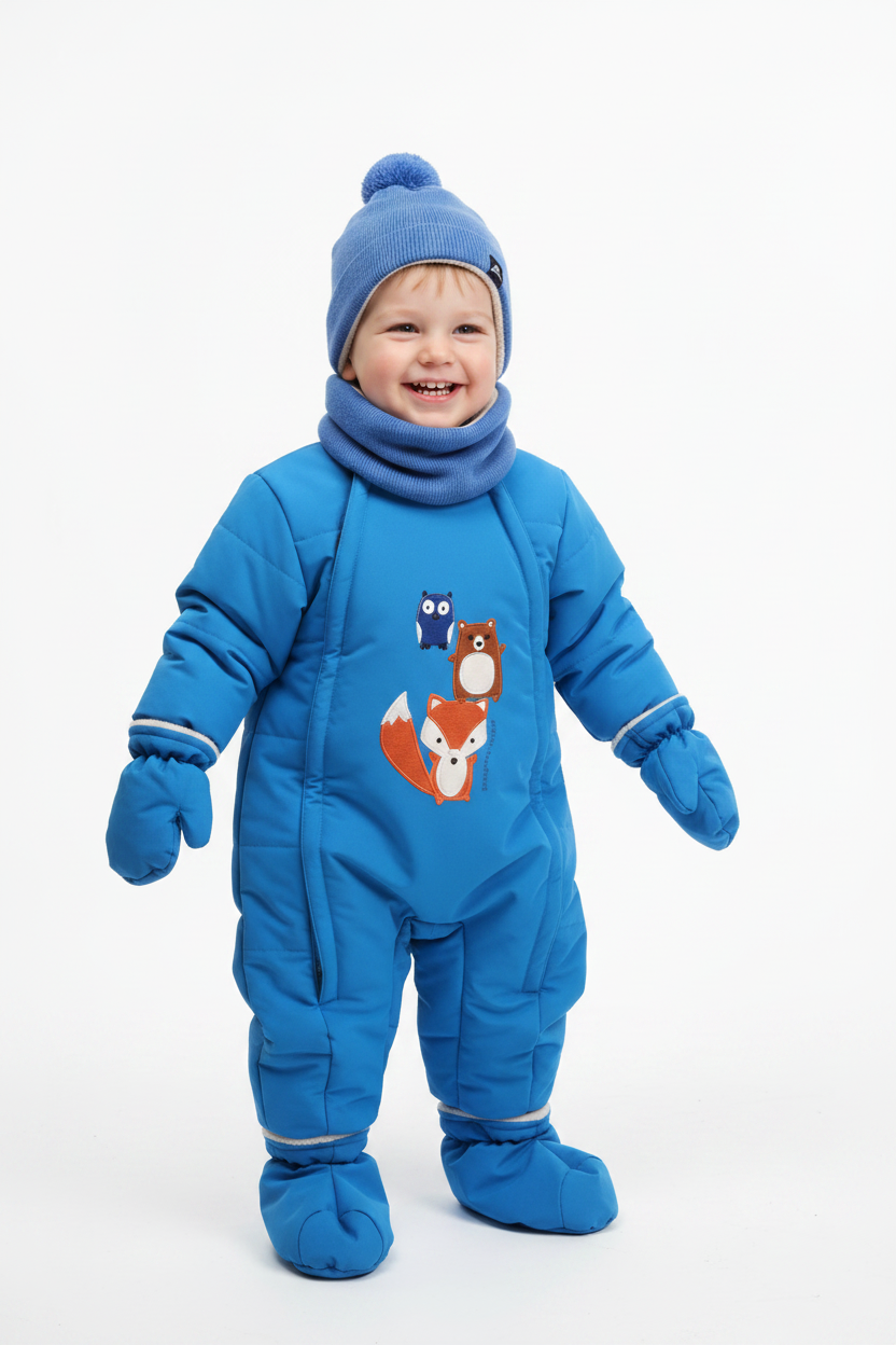 Habit d'hiver Bleu Imperial  (9 mois)