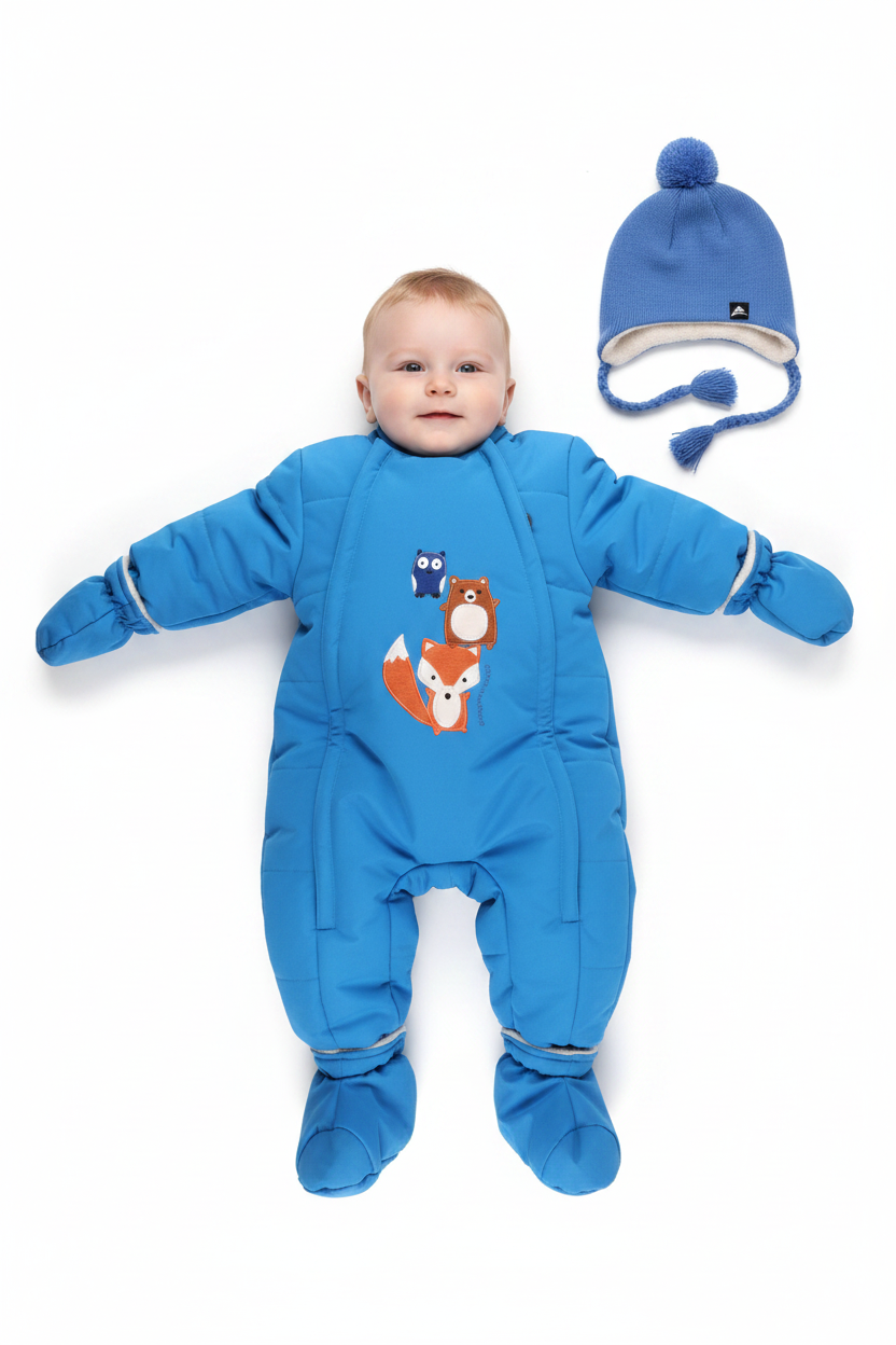 Habit d'hiver Bleu Imperial  (9 mois)