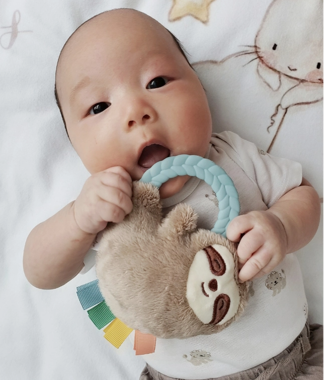 Peluche Hochet avec Anneau de Dentition