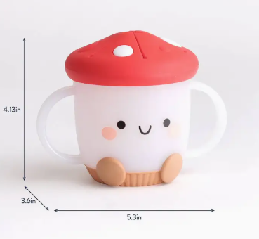 Goblet a collation en silicone- Modèle Champignon