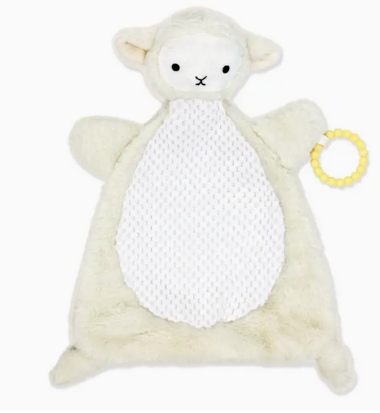Jouet dactivité plat en peluche - Modèle Mouton