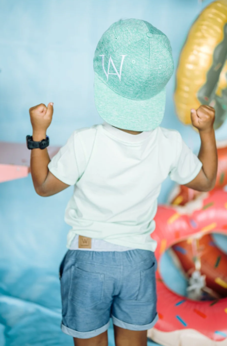 CASQUETTE HARLOW -TURQUOISE-