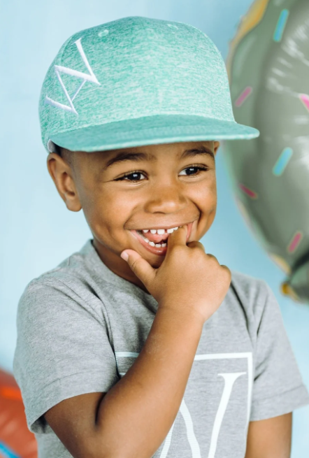 CASQUETTE HARLOW -TURQUOISE-
