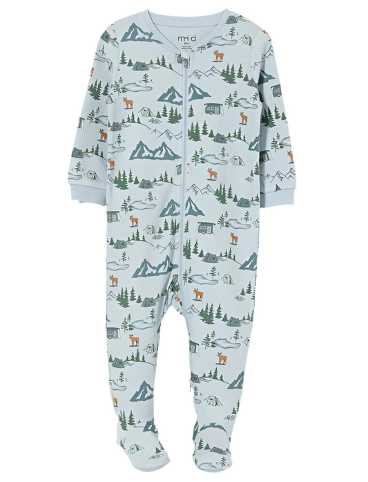 Pyjama 1 pièce Camping sauvage