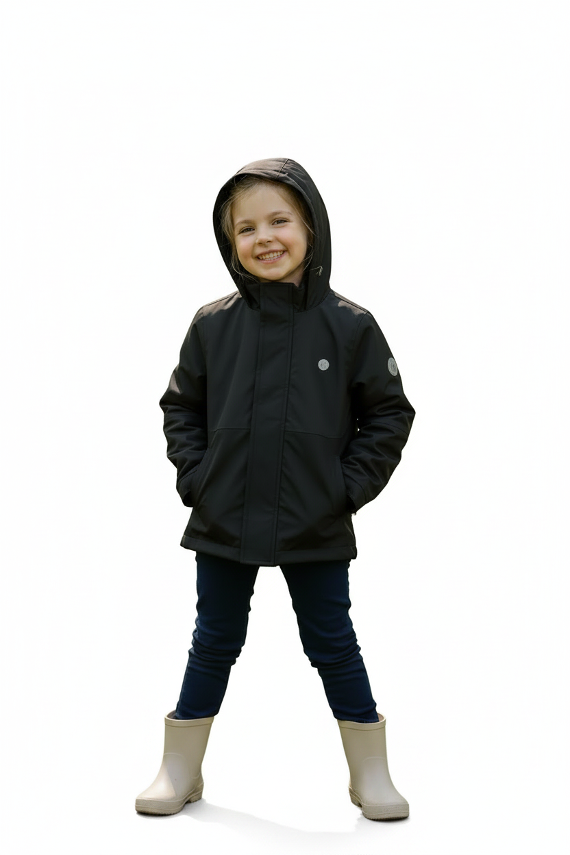 Manteau mi saison noir