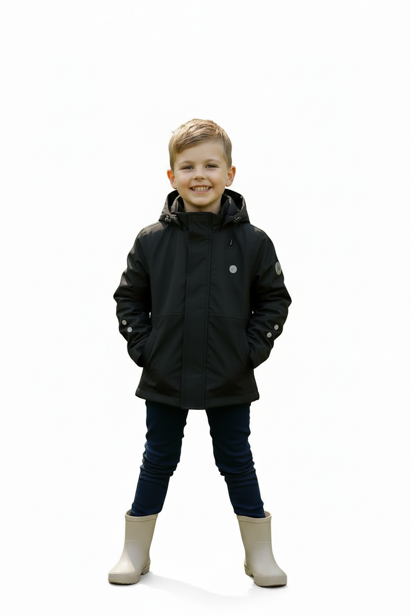 Manteau mi saison noir