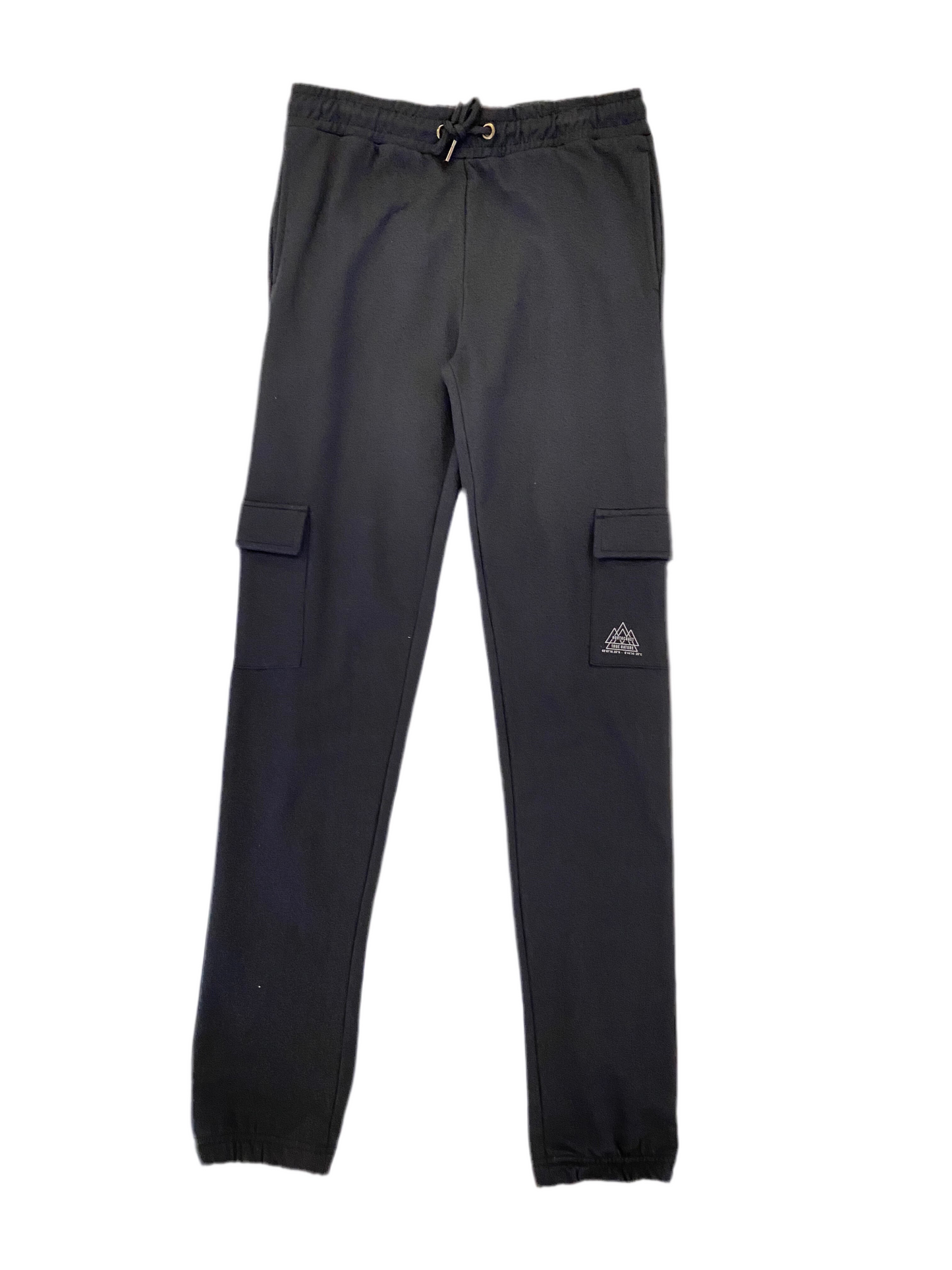 Jogger noir à poches cargo