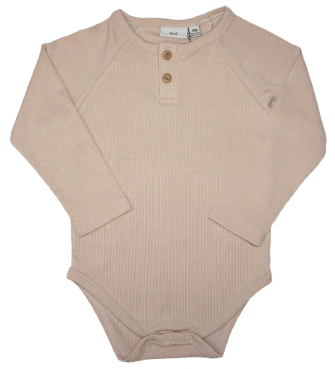 Cache-couche côtelé Beige