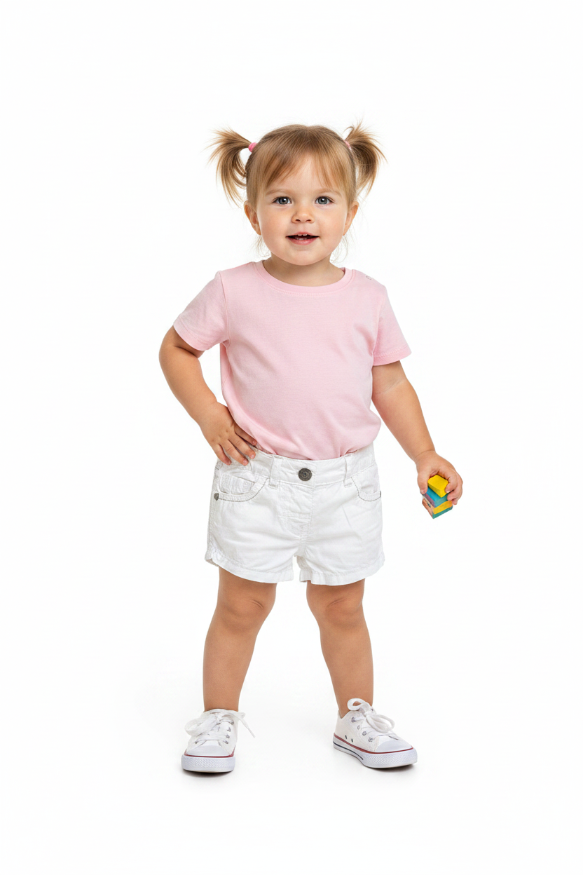Short blanc couture argent à paillettes