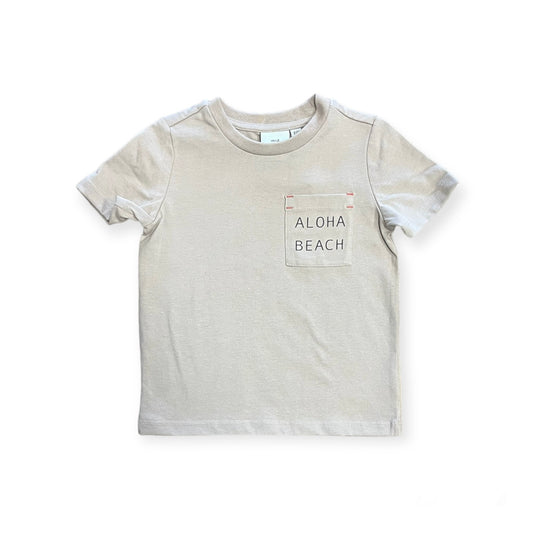 T-shirt Aloha Beach amande