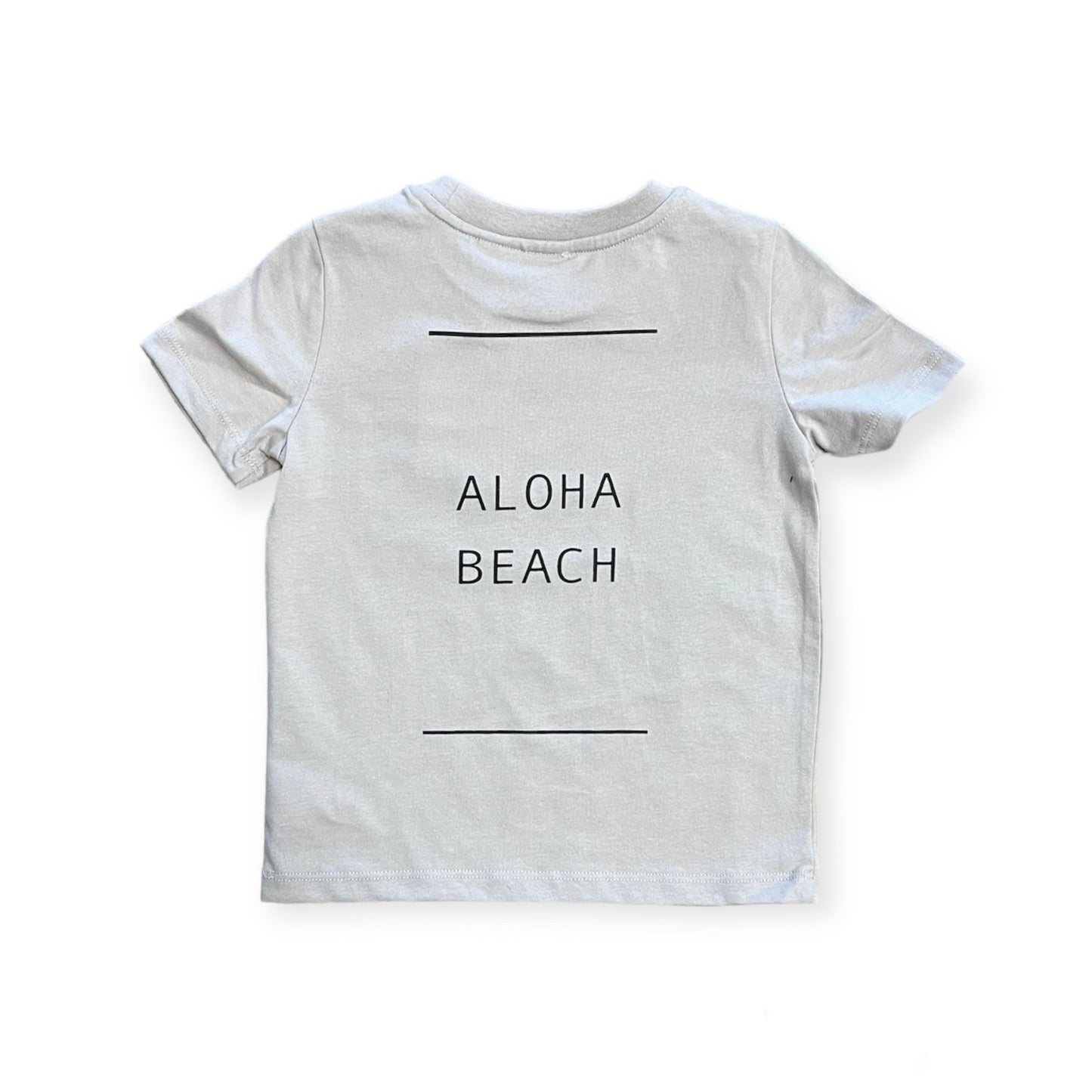 T-shirt Aloha Beach amande
