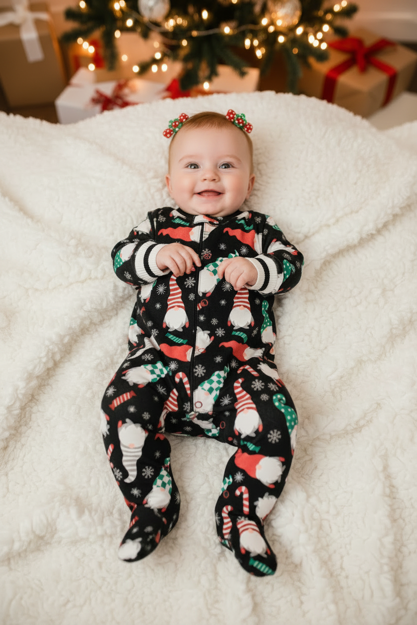 Pyjama 1 pièce Noël Gnomes
