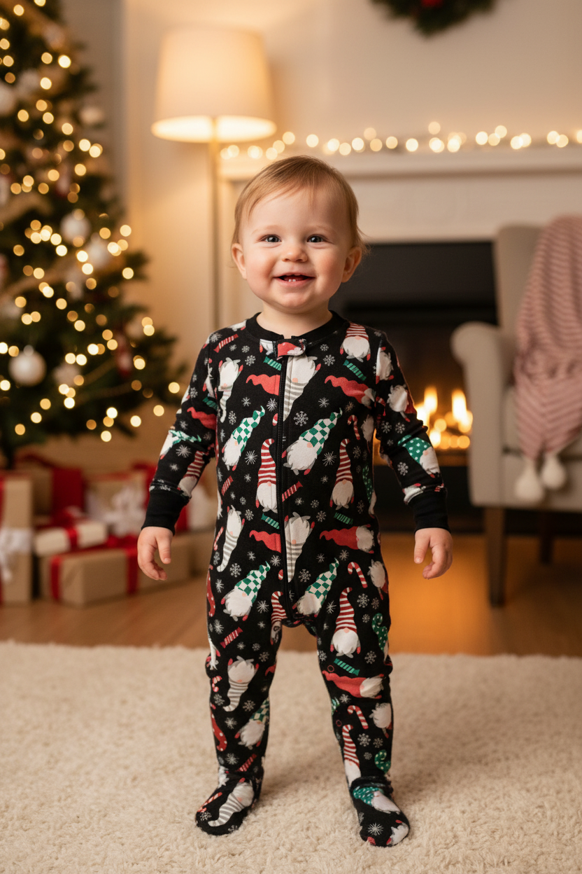 Pyjama 1 pièce Noël Gnomes