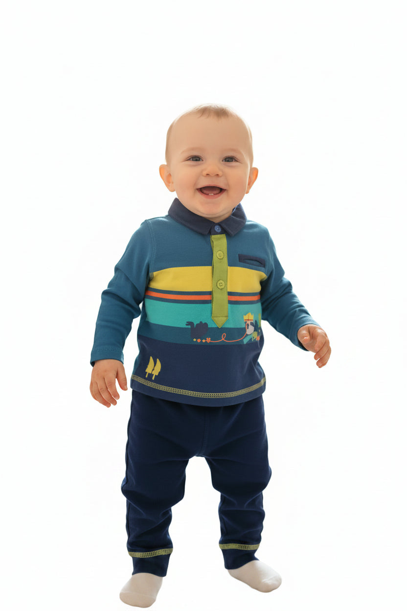 Ensemble chandail polo + pantalon