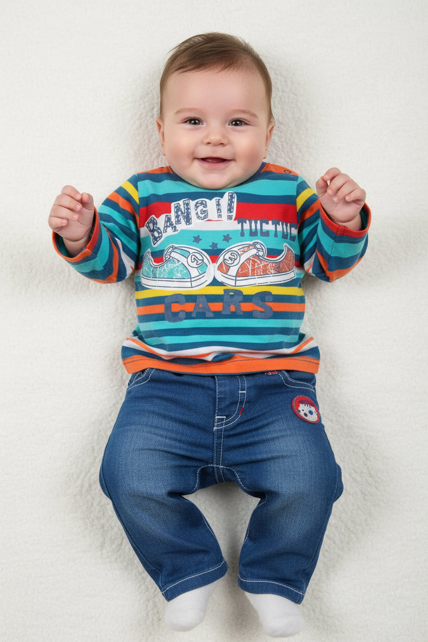 Ensemble 2 pièces sweat shirt + Jeans