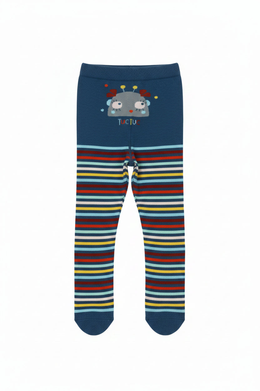 Bas collant multicolore
