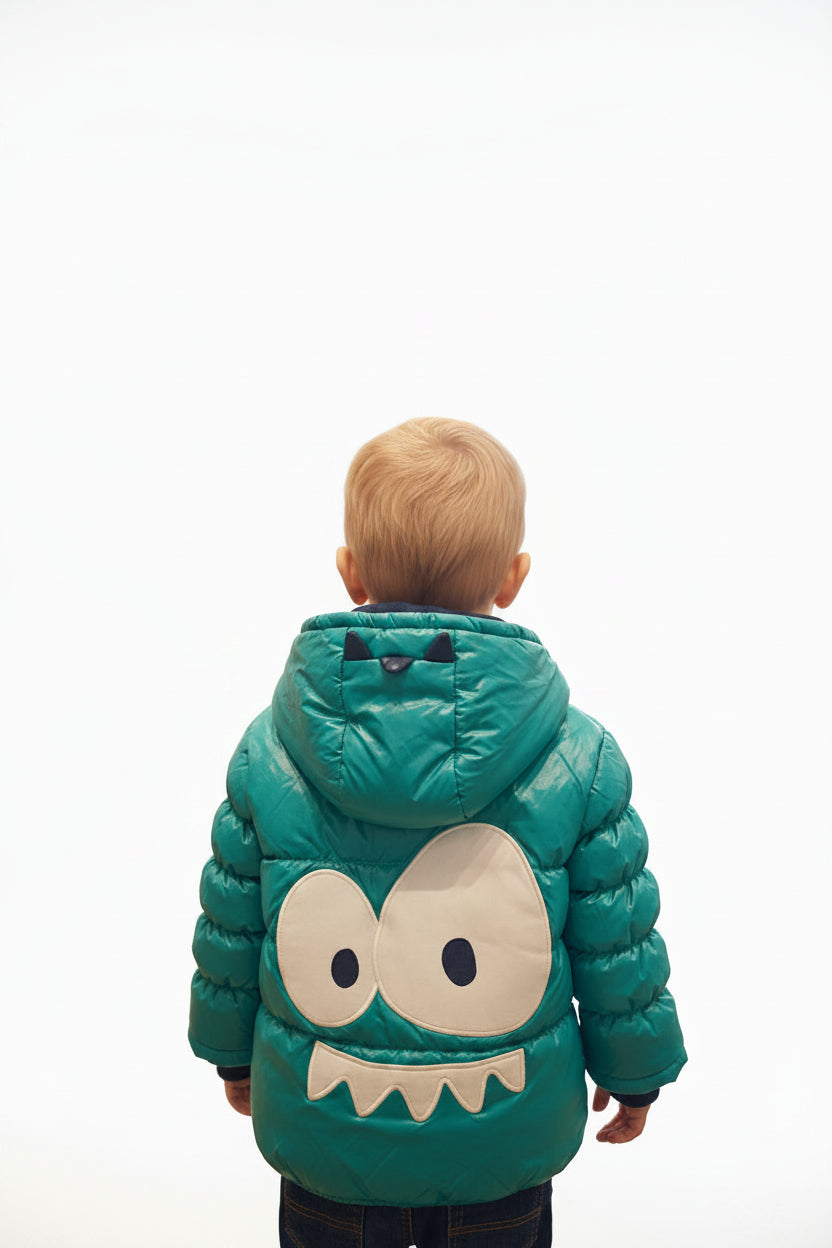Manteau d’hiver “Monstre Doux” – Ultra chaud & amusant