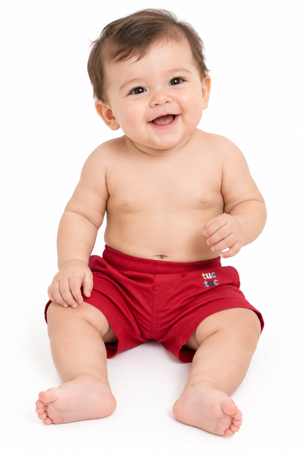 Shorts rouge tuctuc