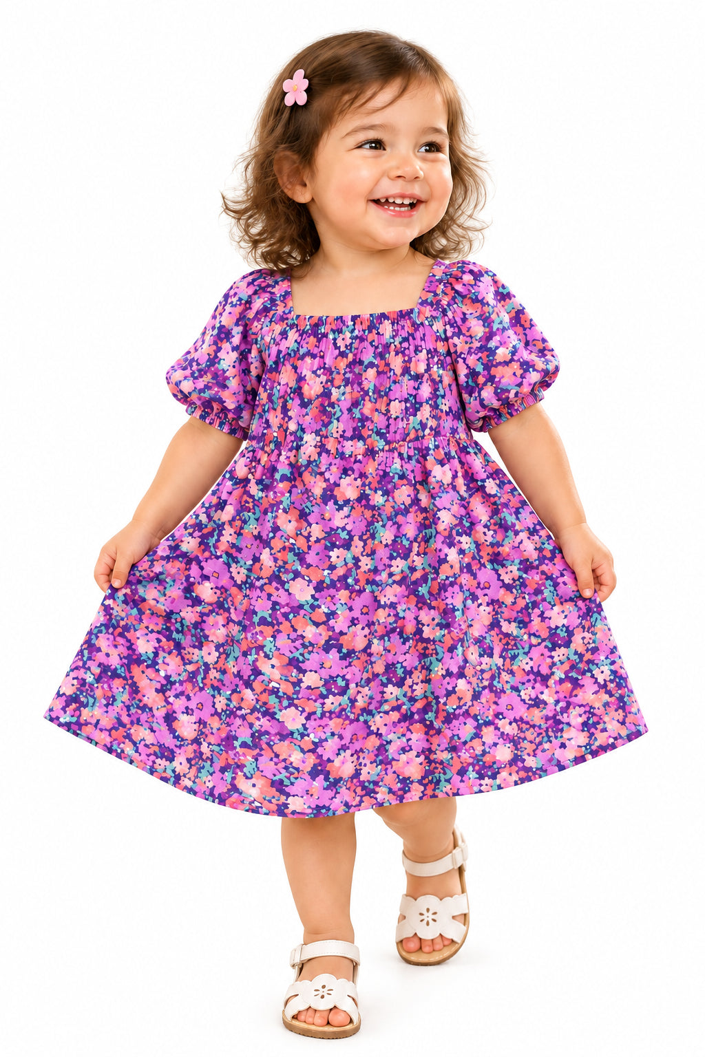 Robe fleurie Mid