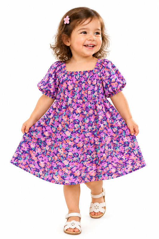 Robe fleurie Mid