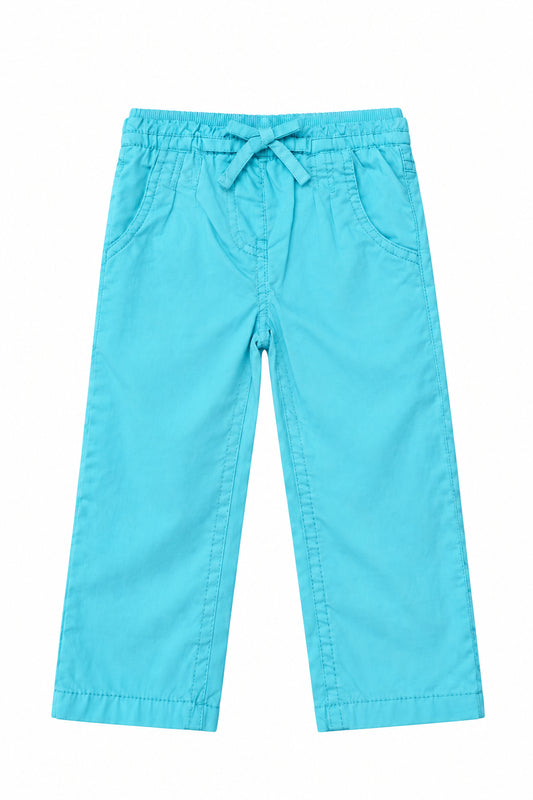 Pantalon bleu doux