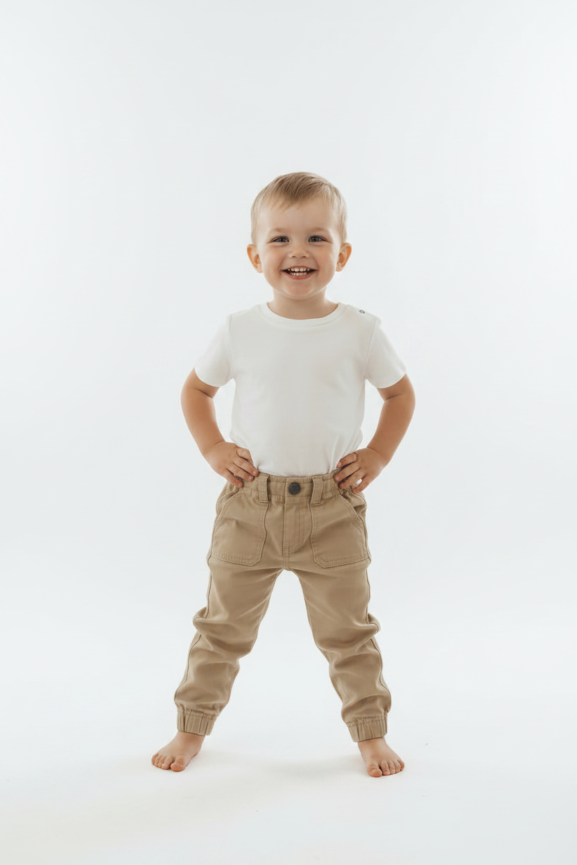Pantalon Beige
