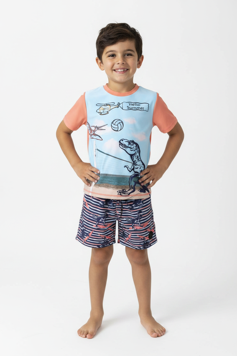 Ensemble maillot 2 pièces DINO VOLLEY