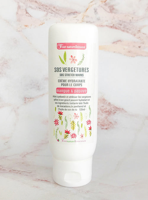 SOS vergeture Crème hydratante pour le corps 120ml