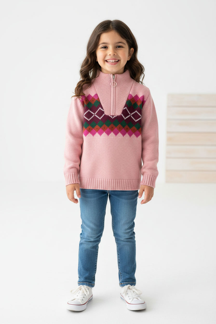 Tricot à motifs