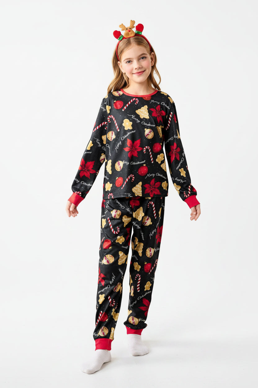 Pyjama Poinsettia & Sucre d’Orge