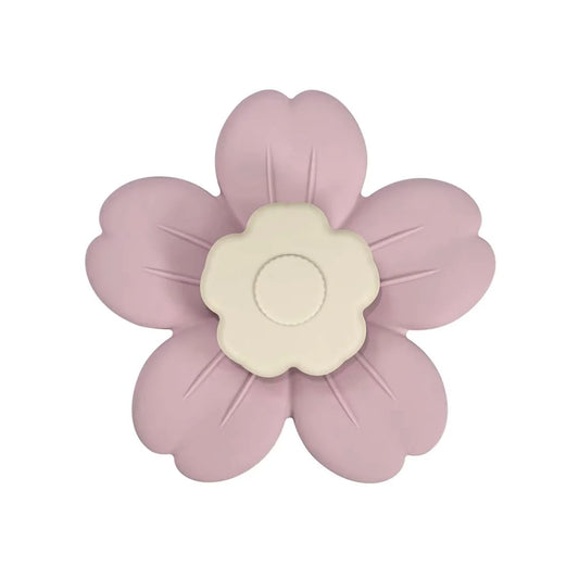 Jouet rotatif à ventouse en forme de fleur