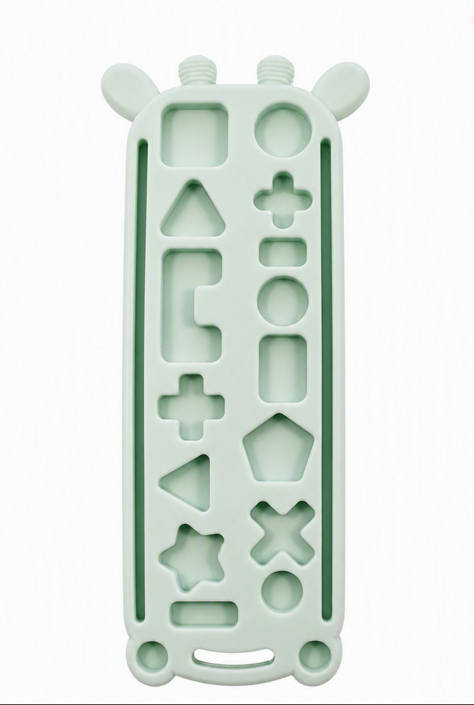 Jouet de dentition Télécommade Vert Motif Cerf