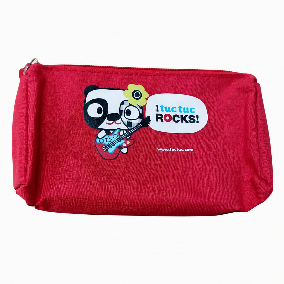 Étui “Tuc Tuc ROCKS!” – Panda Guitariste