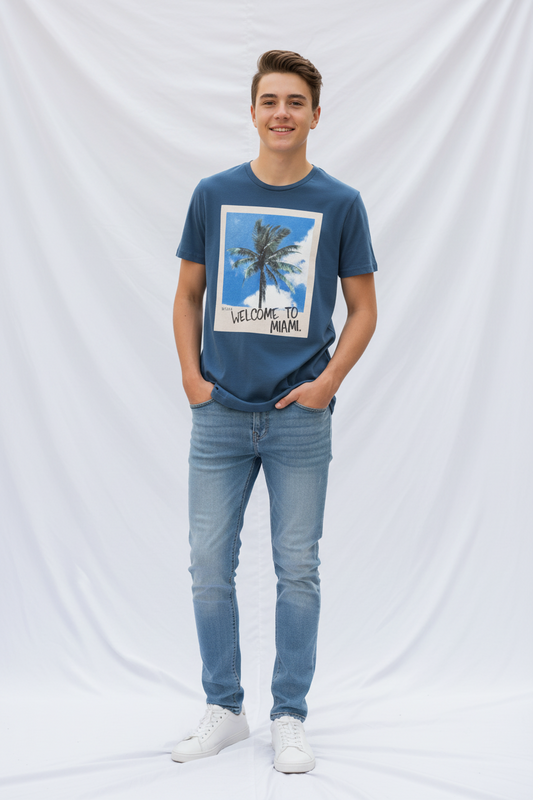 T-shirt Palmier