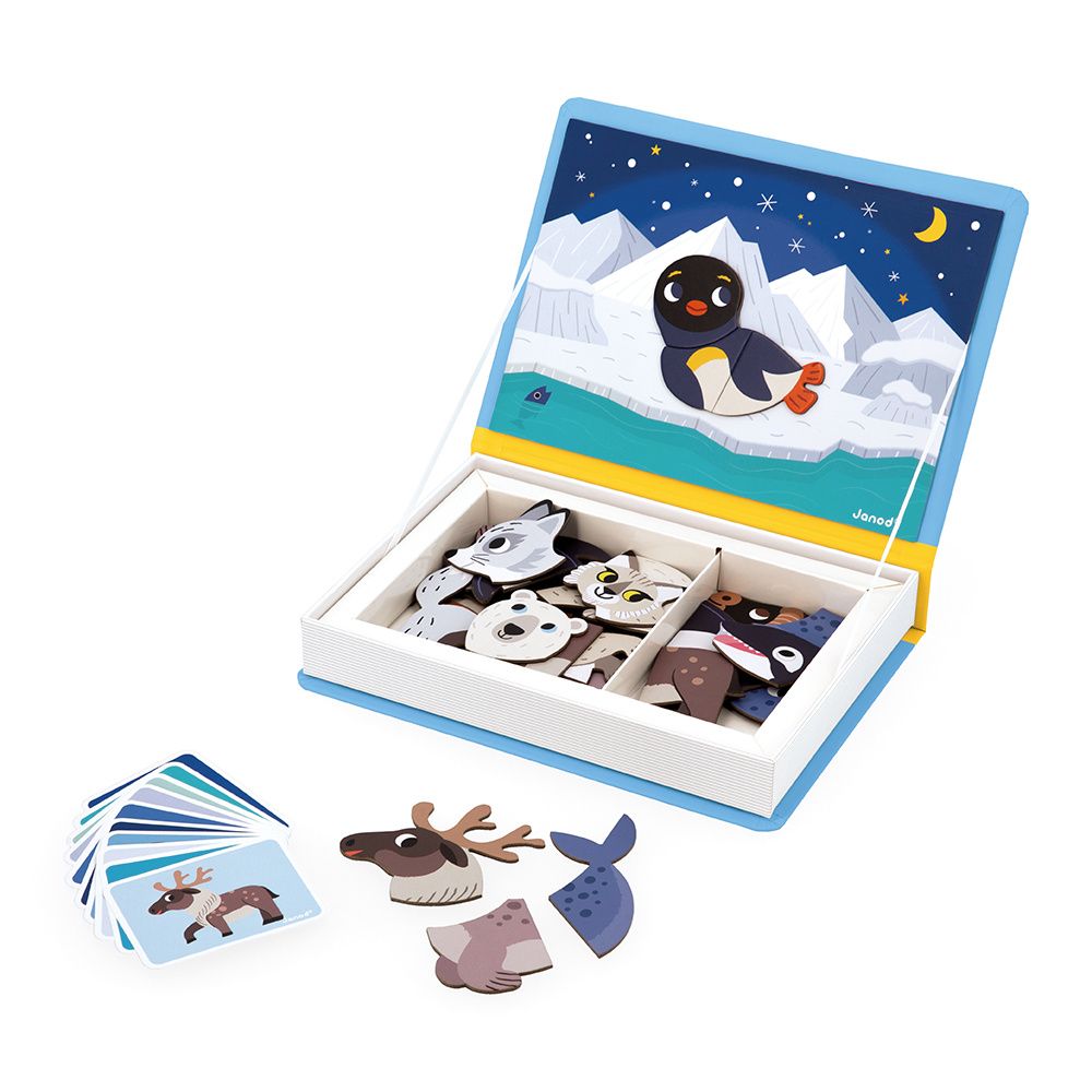 Livre Magnétique -Magneti'Book- ANIMAUX POLAIRES