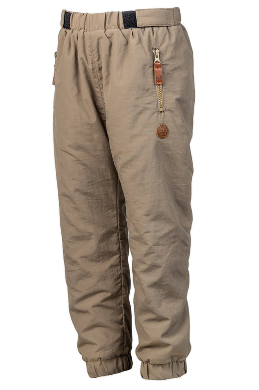 Pantalon d'extérieur doublé en polar L&P GREIGE