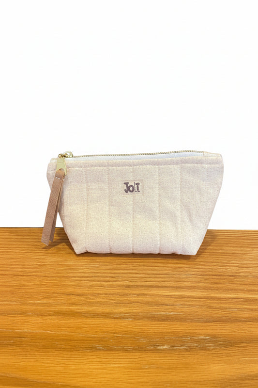 Pochette de survie/maquillage a fleur rose - Jolï