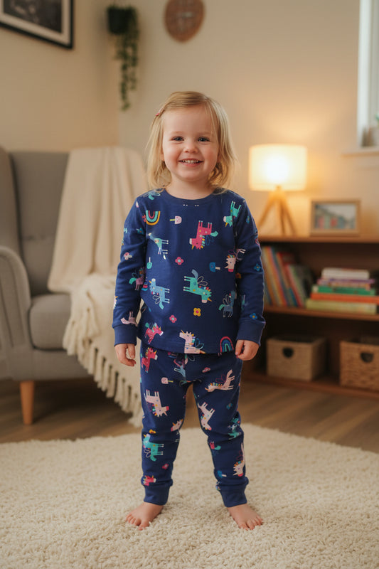 Pyjama de Licorne et arc-en-ciel