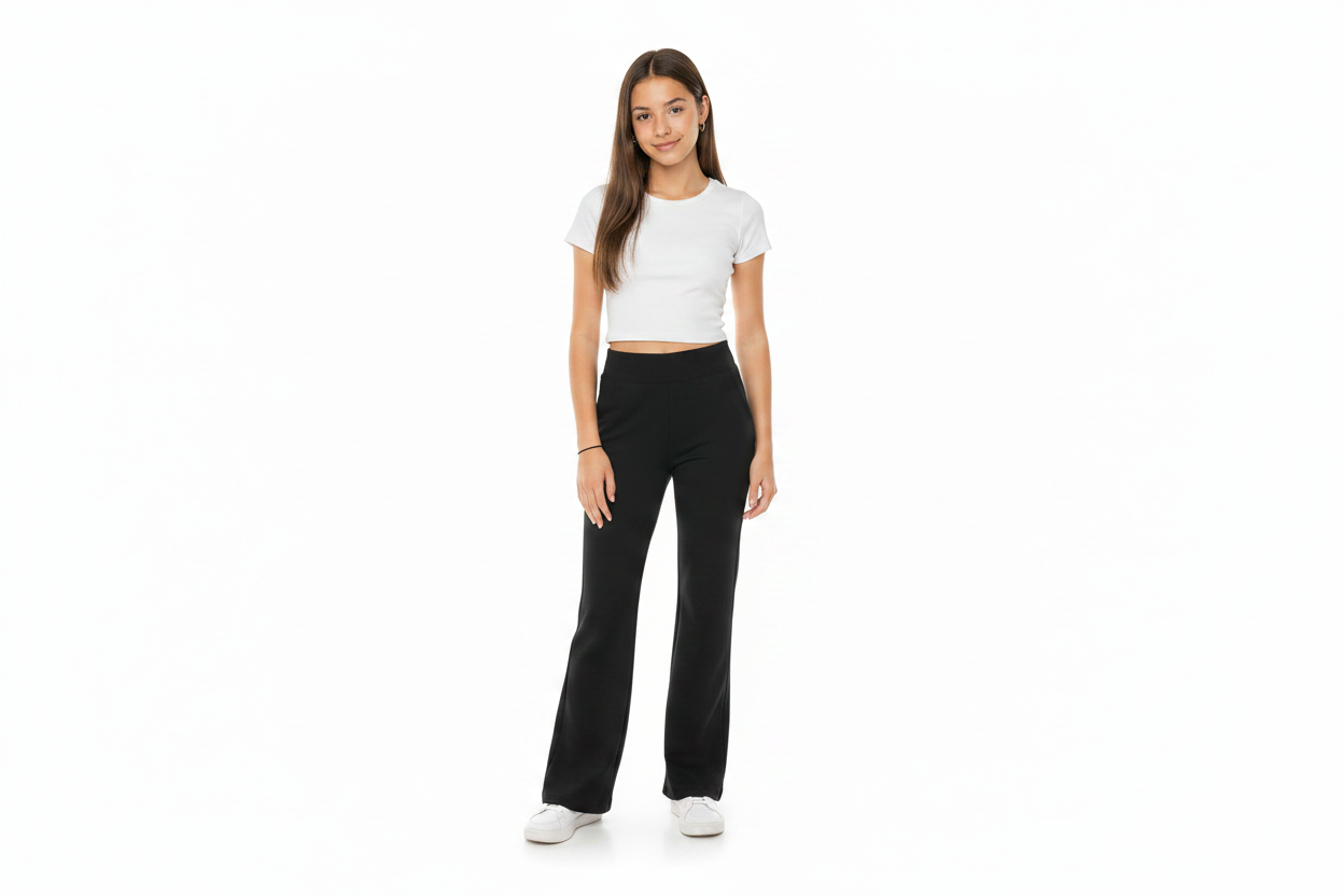 Pantalon Noir MID – Élégance et confort au quotidien